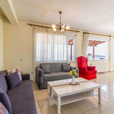 Finas Penthouse,Private Terrace,Great View,Mins From Sea Apartment Kavála Exterior photo