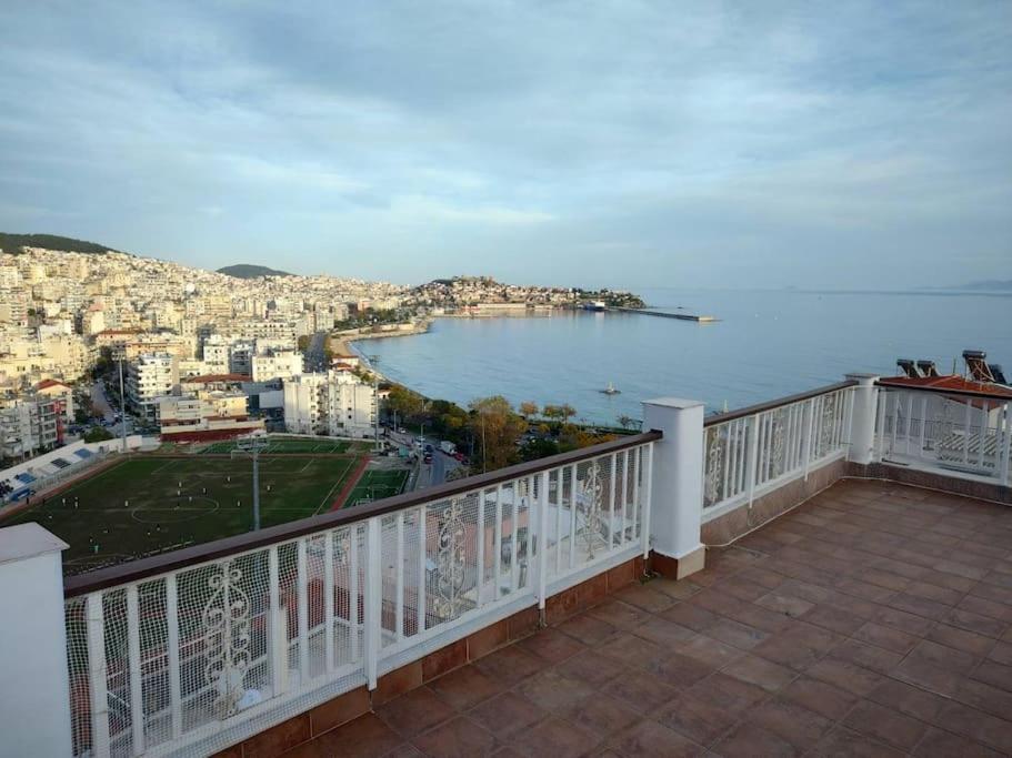 Finas Penthouse,Private Terrace,Great View,Mins From Sea Apartment Kavála Exterior photo