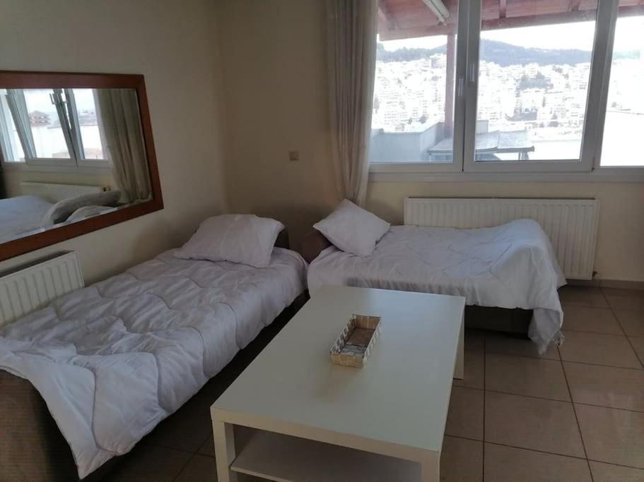 Finas Penthouse,Private Terrace,Great View,Mins From Sea Apartment Kavála Exterior photo