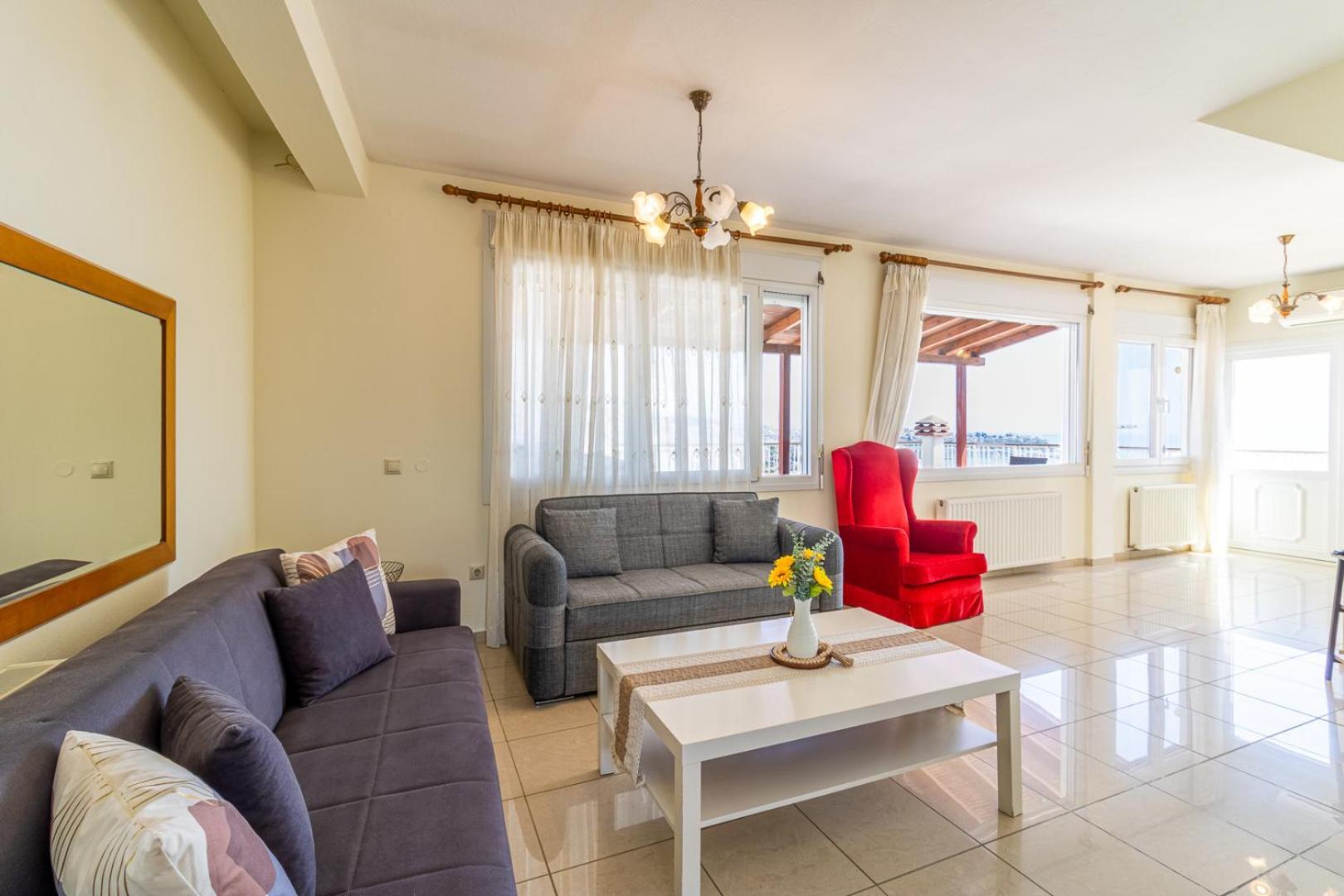 Finas Penthouse,Private Terrace,Great View,Mins From Sea Apartment Kavála Exterior photo