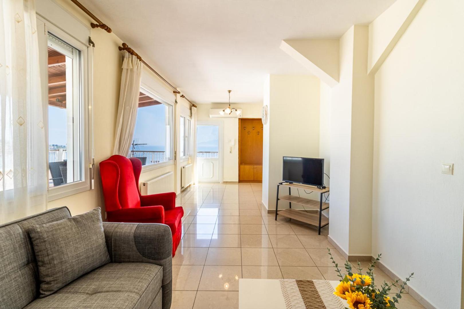Finas Penthouse,Private Terrace,Great View,Mins From Sea Apartment Kavála Exterior photo